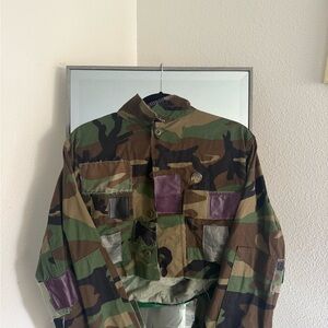 Camouflage Patchwork Jacket